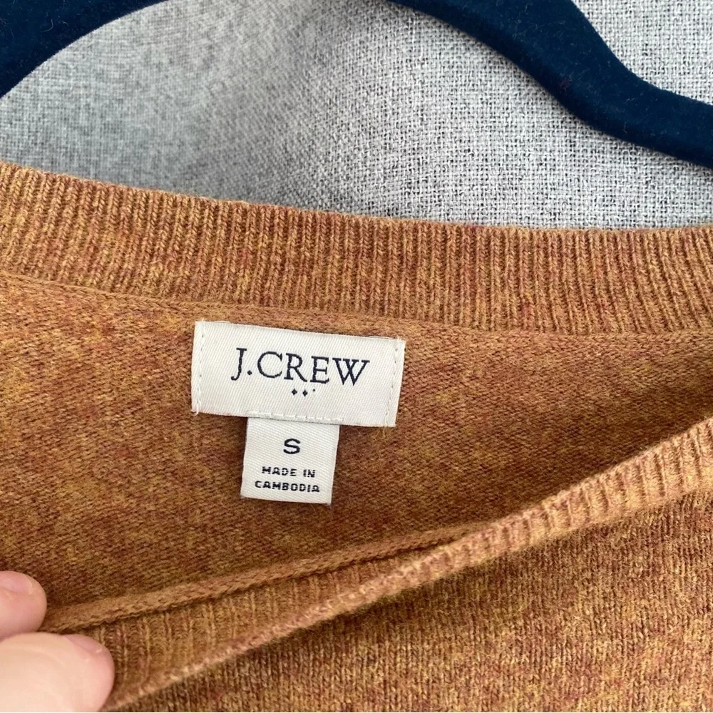 J. Crew Women's Brown Wool Blend Sweater Small